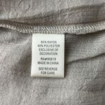 John Paul Richard Studio JPR Shirt Womens Medium Beige Bell Sleeve Neutral Minimalist Lagenlook Photo 5