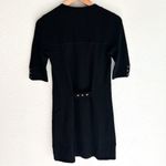 Club Monaco 100% Merino Wool Sweater Dress Black Small Photo 4