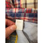 Liz Claiborne Vintage  Plaid Womens L Cotton 90s Shirt Patchwork Button Down Top Photo 6