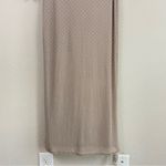 Abercrombie & Fitch NWT Abercrombie & Fitch Taupe Off-The-Shoulder Rhinestone Mesh Maxi Dress XSP Photo 11