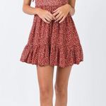 Princess Polly Bonnie Mini Dress Maroon Photo 2