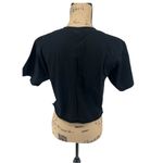 Thrasher Magazine Cropped Black Tshirt Boxy Casual Rocker Heavy Metal Cotton Photo 2