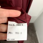 Revelry Abigail Chiffon Dress Burgendy Merlot Womens New Size 30 Red Photo 14