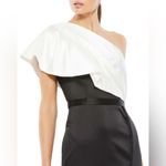 Mac Duggal Two Toned Ruffled One Shoulder Gown Dress- NWT Photo 1