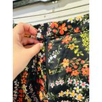 ATM Anthony Thomas Melillo Floral Satin Printed Black Combo Shorts size 6 Photo 6
