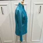 Sunice Daisy Hybrid Thermal Stretch 1/2 Zip Pullover Quilted Outdoor Golf Sporty Blue Size M Photo 2