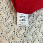 Le lis Red Ribbed Tank Top Bodysuit Photo 4