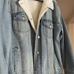 Angel Kiss Fuzzy Jean Jacket Photo 2