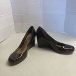Antonio Melani ‎ Women’s Burgundy/Brown Wedge Heels Size 8M Photo 9