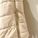 Hooded Puffer Vest White Size L Photo 5