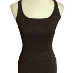 Derek Heart Bronze Sparkly Racerback Tank Top Photo 0