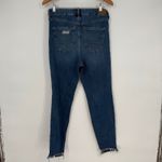 American Eagle  Hi Rise Jegging Jeans Regular Blue Stretch Distressed Size 10 Photo 7