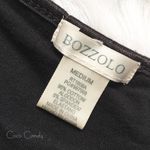 Bozzolo 🔃 Spaghetti Strap Black Tank Top Photo 4