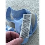 Avec Les Filles  Linen Blend Crop Tank Top Ice Blue Size S Photo 5