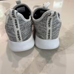 Adidas Cloudfoam Athletic Running Shoes Womens 6.5 Gray/White Lifestyle Sneakers Photo 2