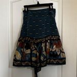Farm Rio Blue Ainika Chill Mini Skirt Size XXS Photo 5