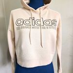 Adidas The Brand with The 3 Stripes Crop Cropped Hoodie Photo 2