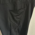 Avia  Women’s Black Wide Band Athletic Workout Biker Shorts Size XL 16/18 Photo 4
