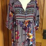 Umgee  Hippie Chic Bright Floral Tunic Photo 4