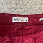 ZARA  Red jeans  Photo 4