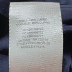 Aritzia Wilfred Only Ruched Slip Satin Midi/Mini Dress Navy Blue Medium Photo 14