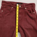 Lucky Brand  Red Ava Skinny Y2K Fringe Skater Girl Bella Swan Electric Punk 0/25 Photo 7