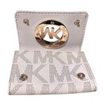 Michael Kors Cream Fulton Snap ID Wallet Photo 5