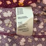 Free People  IRL Floral Mini Skirt Womens Size 4 Plum Combo‎ Photo 6