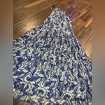 ZARA  printed maxi dress blue white boho formal summer  halter floral blogger fav Photo 8