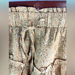 Altar'd State  S Mustard Floral Women's Shorts Skirt Photo 2