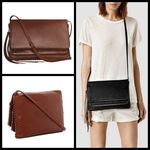 ALLSAINTS ππ Club Crossbody Handbag ~ Brown NWOT Photo 1