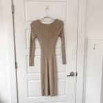 Abercrombie & Fitch NEW  Cinched Front Cutout Midi
Sweater Dress Photo 8