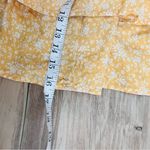 No Boundaries  Floral Ruffled Tiered Mini Skirt Yellow White size XS 1 Photo 5