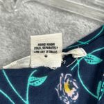 Mata Traders Sleeveless Dress Womens M Blue Floral Cotton Pockets Cottagecore Blue Size M Photo 6