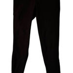 Patagonia  Slim Leg Zip Hem Detail Nylon Pants Womens 0 Black Photo 0