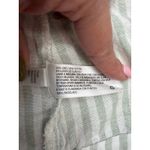 A New Day Linen Blend Striped Ruffle Sleeve Midi Dress Size L Photo 5