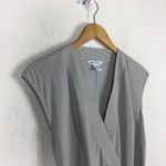 Athleta Newport Wrap Dress City Stripe Black/Sea Salt Size XS Athletic Comfort Photo 7