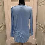 Old Navy  Luxe Blue L/S V Neck Blouse Top Small S Photo 5