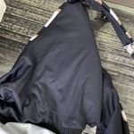 Trina Turk  Black White & Brown Striped Animal Print Tankini Swim Suit Top 8 Photo 3