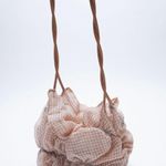 ZARA Gingham Organza Bag (New with tag) Photo 1