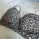 Xhilaration Padded Cheetah Print Swim Bustier Top Photo 4