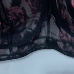 Torrid CURVES WO SIZE 4(42DD, 44D, 46C) BLACK FLORAL UNDERWIRE SHEER STRAPPY BRA Photo 10