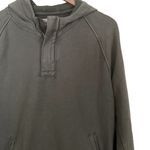 Gap  Olive Green Henley Quarter-Zip Hoodie Photo 0