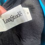 Longitude  Blue and Black Striped One Piece Swimsuit Photo 6