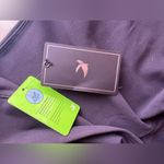  Glyder Capri Leggings Womens  LX Black Nylon And  Spandex Lightweight New Photo 12