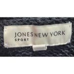 Jones New York Sport Black Textured Knit Button Cardigan Sweater Women's Medium Size undefined Photo 3