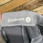 Betabrand  Bootcut Gray Silver Sparkle Dress Pant Yoga Pants Size Medium Photo 7