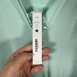 NWT Dylan Gray 100% Silk Button Down Roll Sleeve Blouse Mint Size M Blue Size M Photo 4