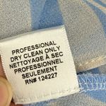 MISA Los Angeles Becca Dress Short Sleeve Blue Beige Zebra Print S READ Photo 8