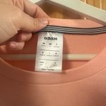 Adidas  Size Medium Pink Athleisure Crewneck Sweatshirt. Photo 4